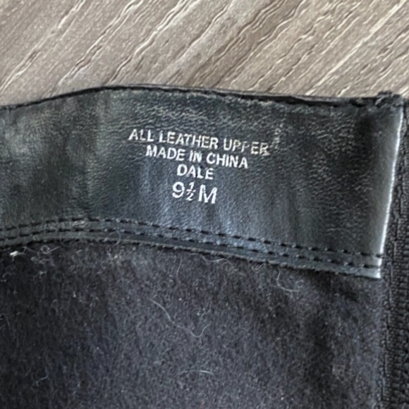 Sz 9.5 Amanda Smith short heeled black boots - Picture 4 of 8